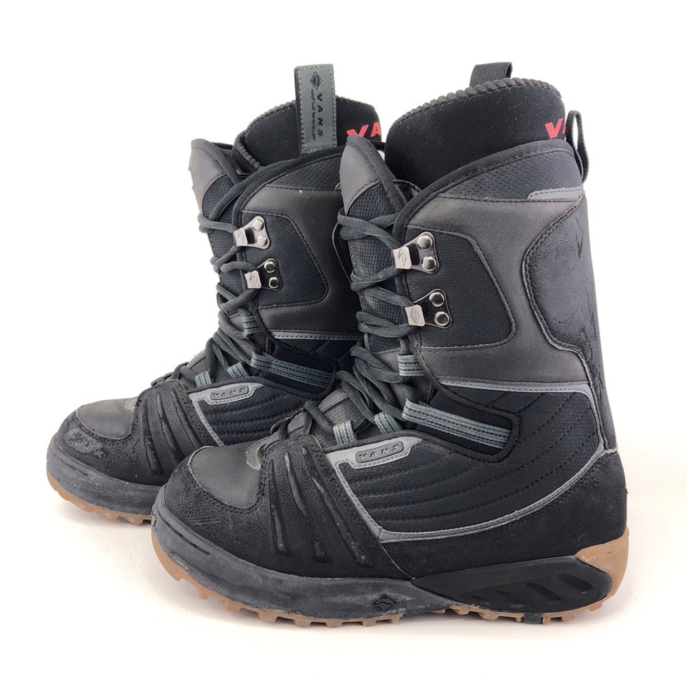 Vans Millennium Black Snowboard Boots 9 View 2